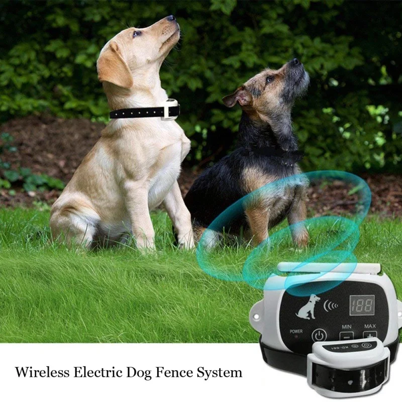Outdoor Wireless Dog Fence Electronic Pet Containment System Outdoor Wireless Dog Fence Electronic Pet Containment System