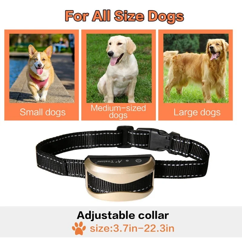 Rechargeable and Waterproof Dog Training Collars with Remote dog shock Collars Rechargeable and Waterproof Dog Training Collars with Remote dog shock Collars