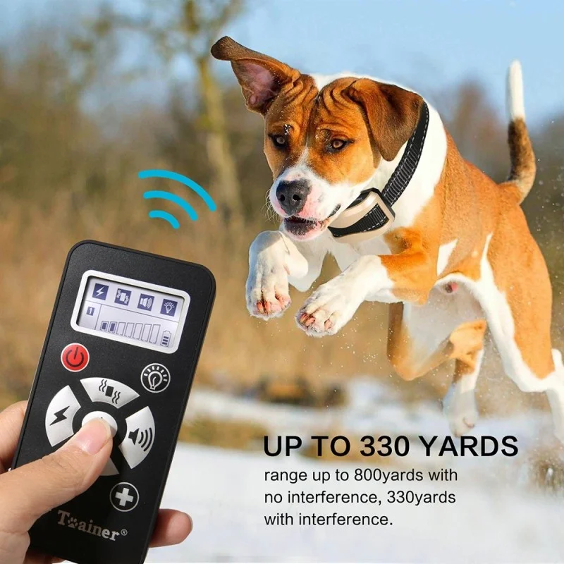 Rechargeable and Waterproof Dog Training Collars with Remote dog shock Collars Rechargeable and Waterproof Dog Training Collars with Remote dog shock Collars