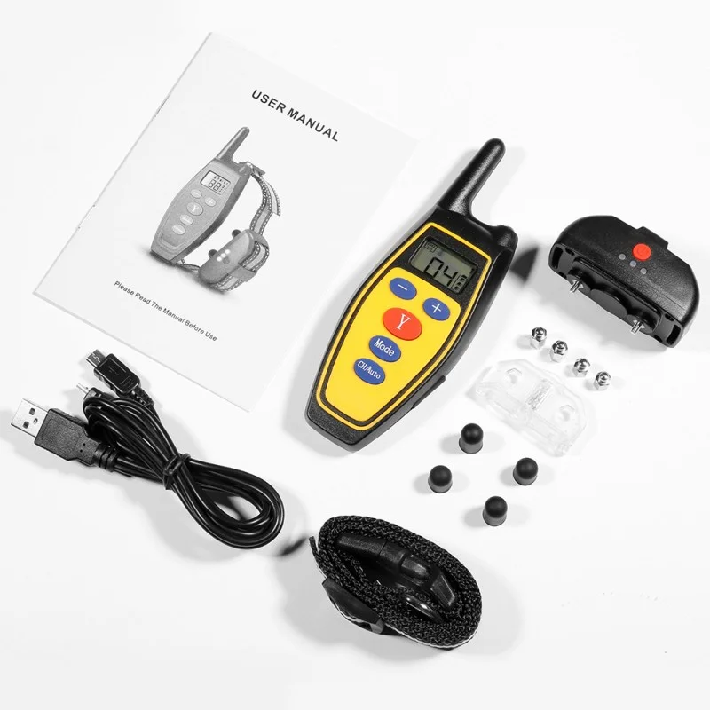 2 in 1 Dog Training Collars Automatic Anti Bark Control with Remote for 3 dogs 2 in 1 Dog Training Collars Automatic Anti Bark Control with Remote for 3 dogs