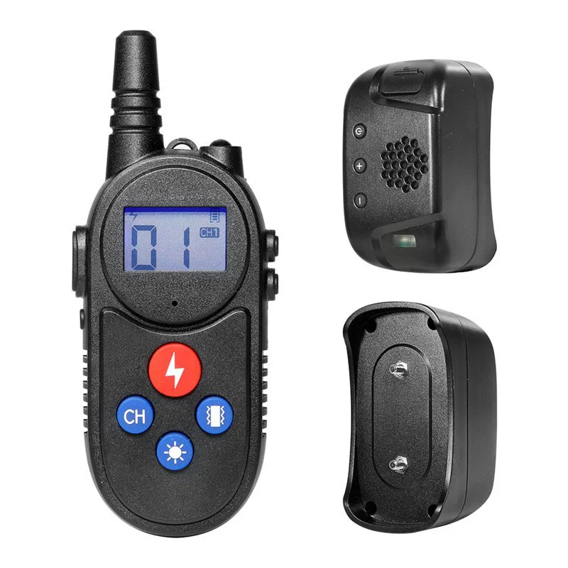 Dog Training Collars with Walkie Talkie Remote Control Electric Dog Collars for 2 dogs Dog Training Collars with Walkie Talkie Remote Control Electric Dog Collars for 2 dogs